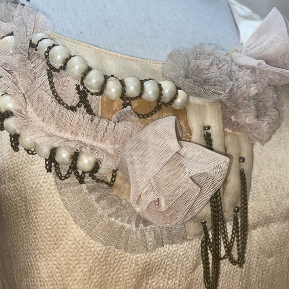 Anthropologie CLC Embellished Silk Tank - Picture 5 of 12